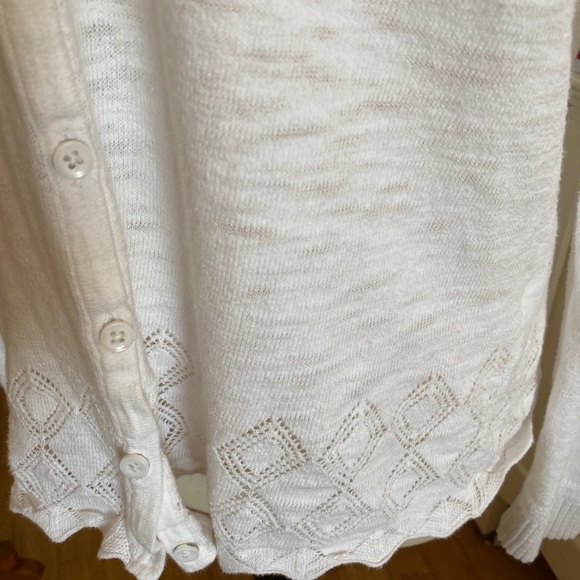 White cardigan - Picture 4 of 5